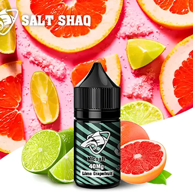 鯊克 SALT SHAQ 青檸西柚煙油 30ml 40mg 鯊克 SALT SHAQ 青檸西柚煙油 30ml 40mg 產品圖