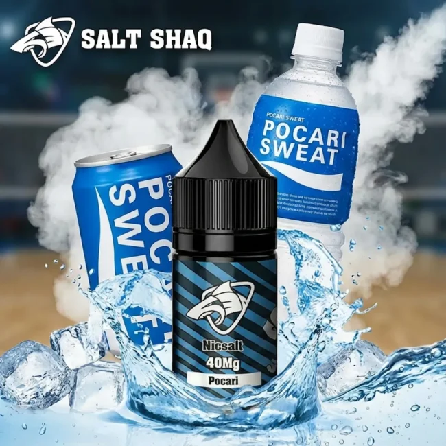 SALT SHAQ 鯊克煙油 - 寶礦力 Pocari / Ion Drink (30ml) | 運動飲料口味 | 清爽補水感 丁鹽