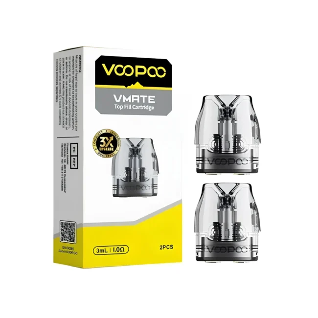 VOOPOO VMATE V2 通用空彈|3mL 頂部注油 0.4Ω/0.7Ω/1.0Ω VOOPOO VMATE V2 通用空彈|3mL 頂部注油 0.4Ω/0.7Ω/1.0Ω產品圖