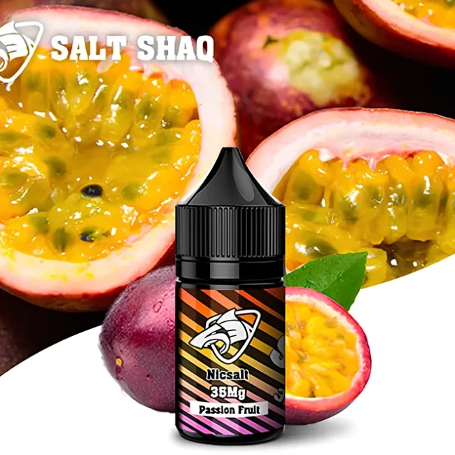 SALT SHAQ 鯊克 - 百香果 Passion Fruit (30ml) | 熱帶果王 | 酸甜開胃 40mg 尼古丁鹽