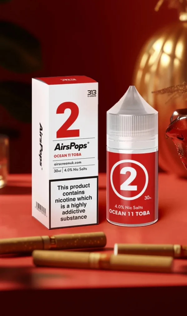 AIRSCREAM 313 英國氣泡煙油 (30ml) | 40mg 異國特調丁鹽現貨