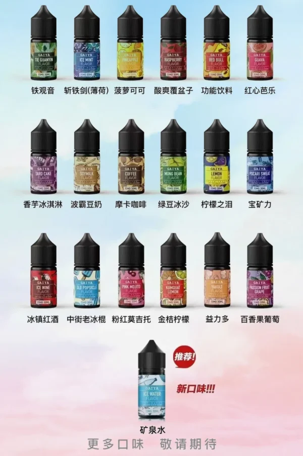GAIYA 蓋亞煙油 (30ml) | 35mg 柔順高 VG 丁鹽 | 新手友好現貨