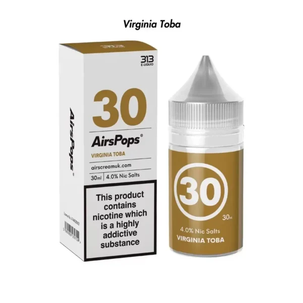 AIRSCREAM 313 英國氣泡煙油 (30ml) | 40mg 異國特調丁鹽現貨