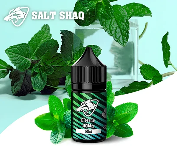 SALT SHAQ 鯊克煙油 - 勁涼薄荷 Mint (30ml) | 極地風暴 醒腦神器 | 40mg 尼古丁鹽 潔淨口感