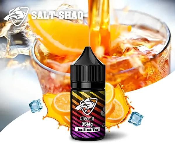 SALT SHAQ 鯊克 - 冰紅茶 Iced Black Tea (30ml/40mg) | 檸檬紅茶風味 | 國民飲料 經典還原
