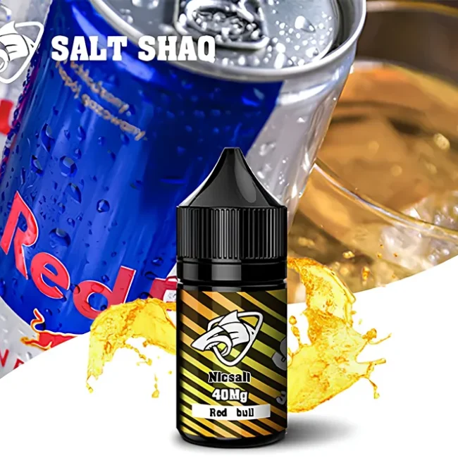 SALT SHAQ 鯊克 - 紅牛 Energy Drink / Red Bull (30ml) | 功能性飲料風味 | 提神酸甜 40mg 丁鹽