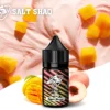 【SALT SHAQ 鯊克】芒芒冰桃 Mango Peach 丁鹽煙油 (40mg/30ml)｜熱帶芒果水蜜桃
