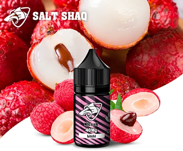 SALT SHAQ 鯊克煙油 - 荔枝 Lychee (30ml) | 妃子笑 晶瑩剔透 | 清甜花香 尼古丁鹽