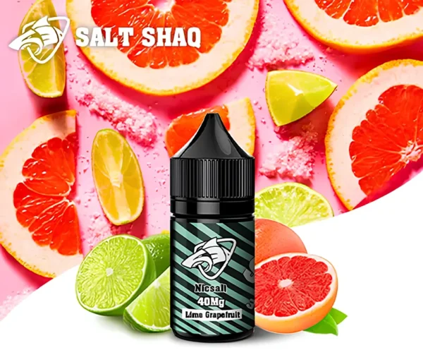 SALT SHAQ 鯊克煙油 - 青檸西柚 Lime Grapefruit | 30ml 尼古丁鹽 | 柑橘清香 爽口解膩