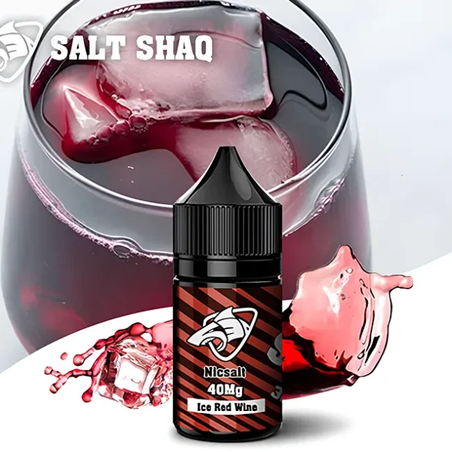 SALT SHAQ 鯊克 - 紅酒 Red Wine (30ml) | 法式微醺 40mg | 葡萄單寧香氣 尼古丁鹽