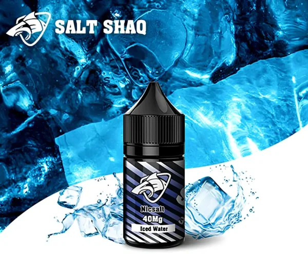 SALT SHAQ 鯊克煙油 - 深海冰泉 (30ml) | 礦泉水冰 40mg | 純淨甘甜 丁鹽解癮