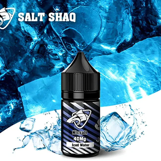 SALT SHAQ 鯊克煙油 - 深海冰泉 (30ml) | 礦泉水冰 40mg | 純淨甘甜 丁鹽解癮