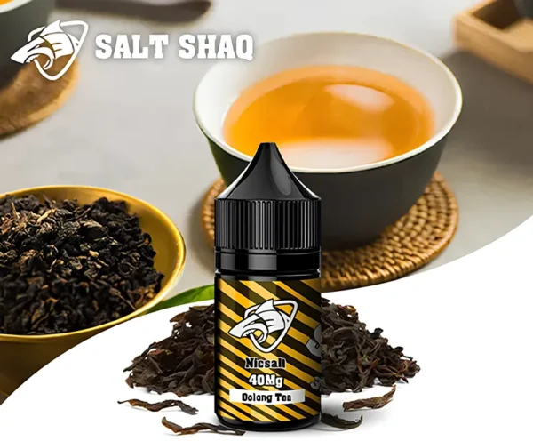 SALT SHAQ 鯊克 - 烏龍茶 Oolong Tea (30ml) | 炭焙茶香 40mg | 醇厚回甘 丁鹽老茶客首選