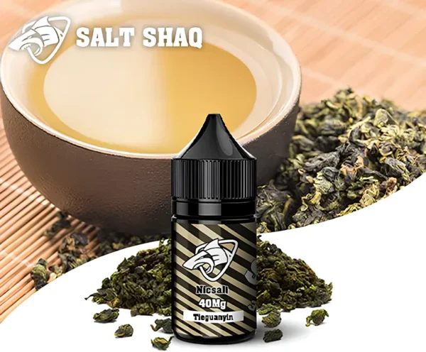 SALT SHAQ 鯊克 - 鐵觀音 Tie Guan Yin (30ml) | 重烘焙木柵風味 | 濃厚擊喉感 尼古丁鹽