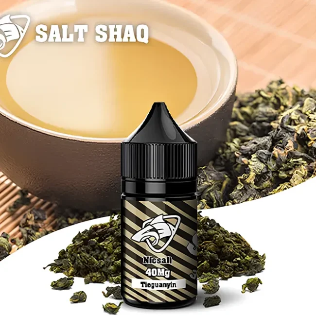 SALT SHAQ 鯊克 - 鐵觀音 Tie Guan Yin (30ml) | 重烘焙木柵風味 | 濃厚擊喉感 尼古丁鹽