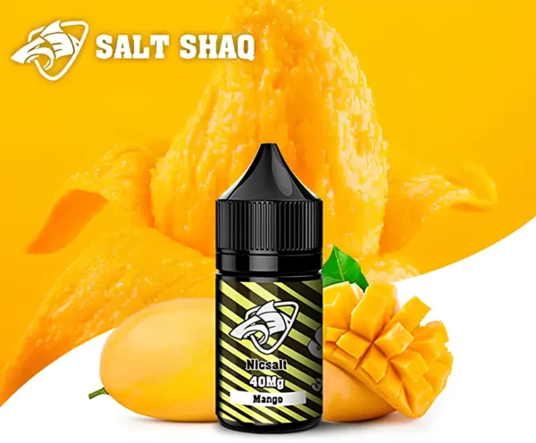 SALT SHAQ 鯊克 - 芒果 Mango (30ml) | 熱帶完熟香氣 | 40mg 尼古丁鹽 濃郁口感