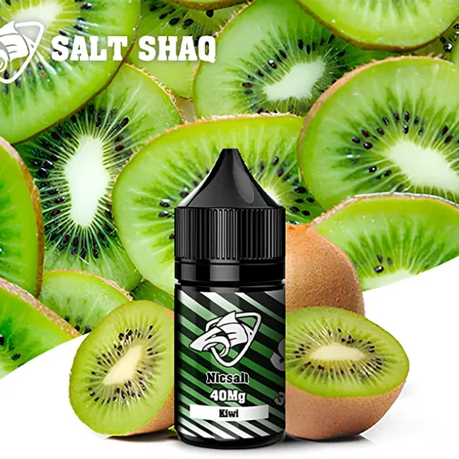 SALT SHAQ 鯊克 - 奇異果 Kiwi (30ml/40mg) | 酸甜平衡 鮮切口感 | 清爽解膩 丁鹽煙油